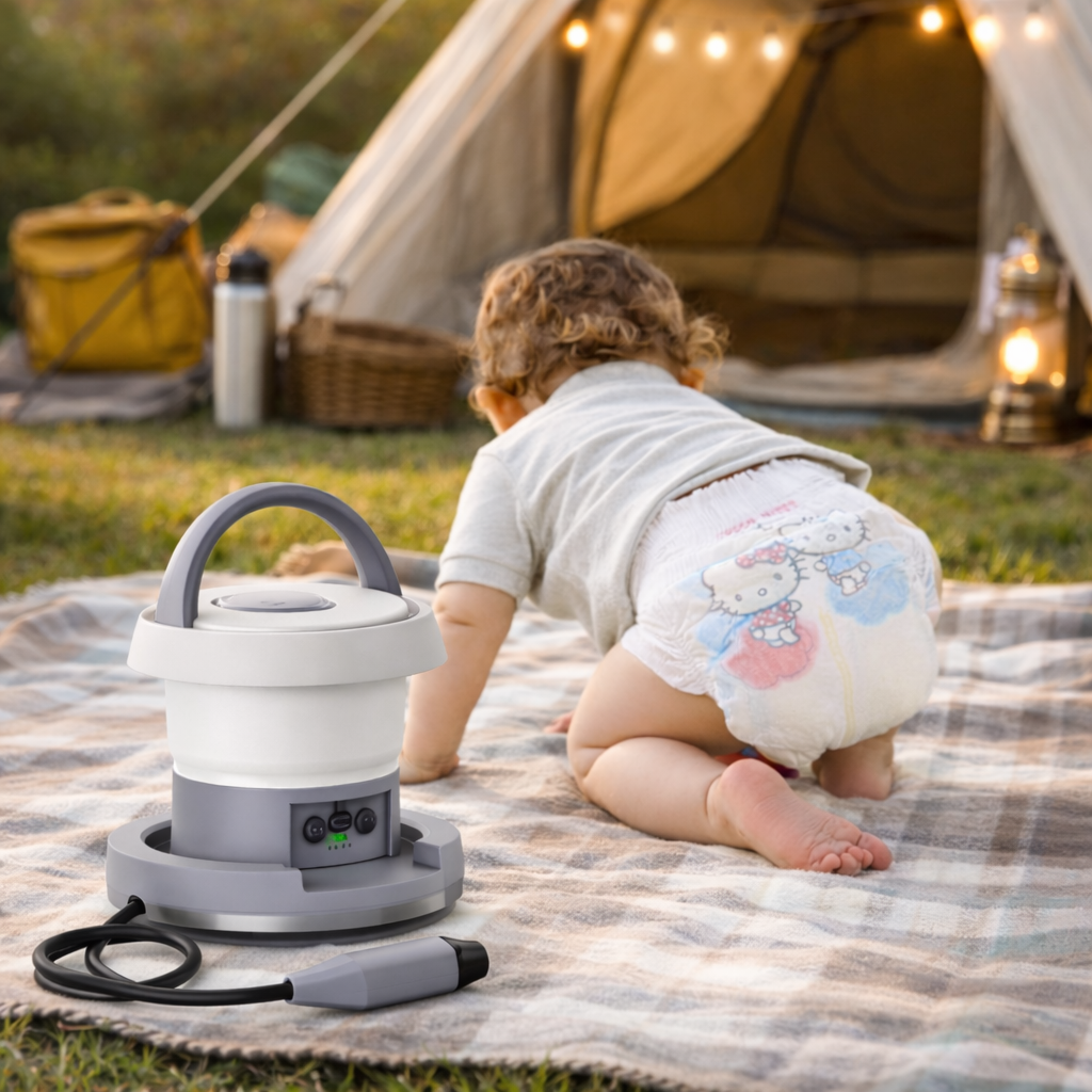 Bidet électrique portable rechargeable avec lanterne de camping